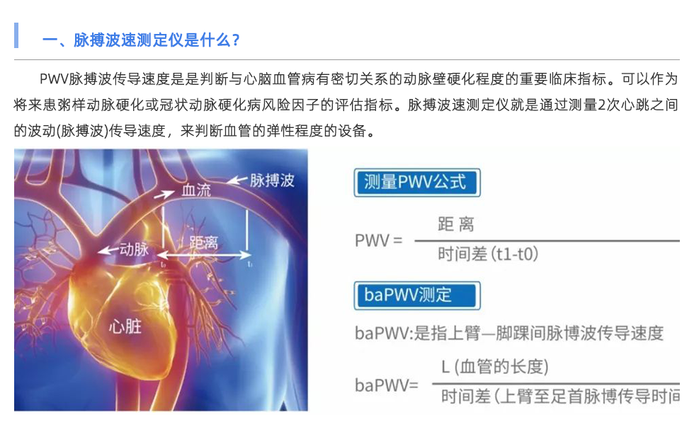 脈搏波速測定儀
