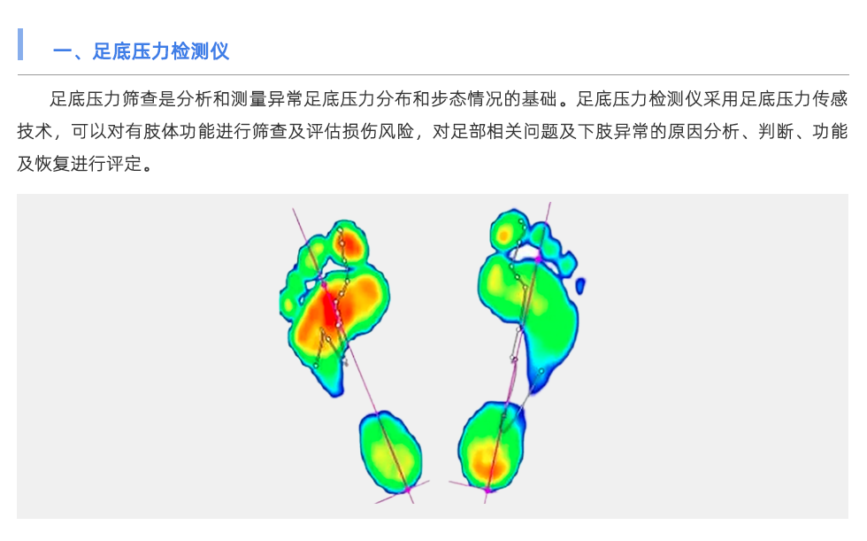 足底壓力檢測儀
